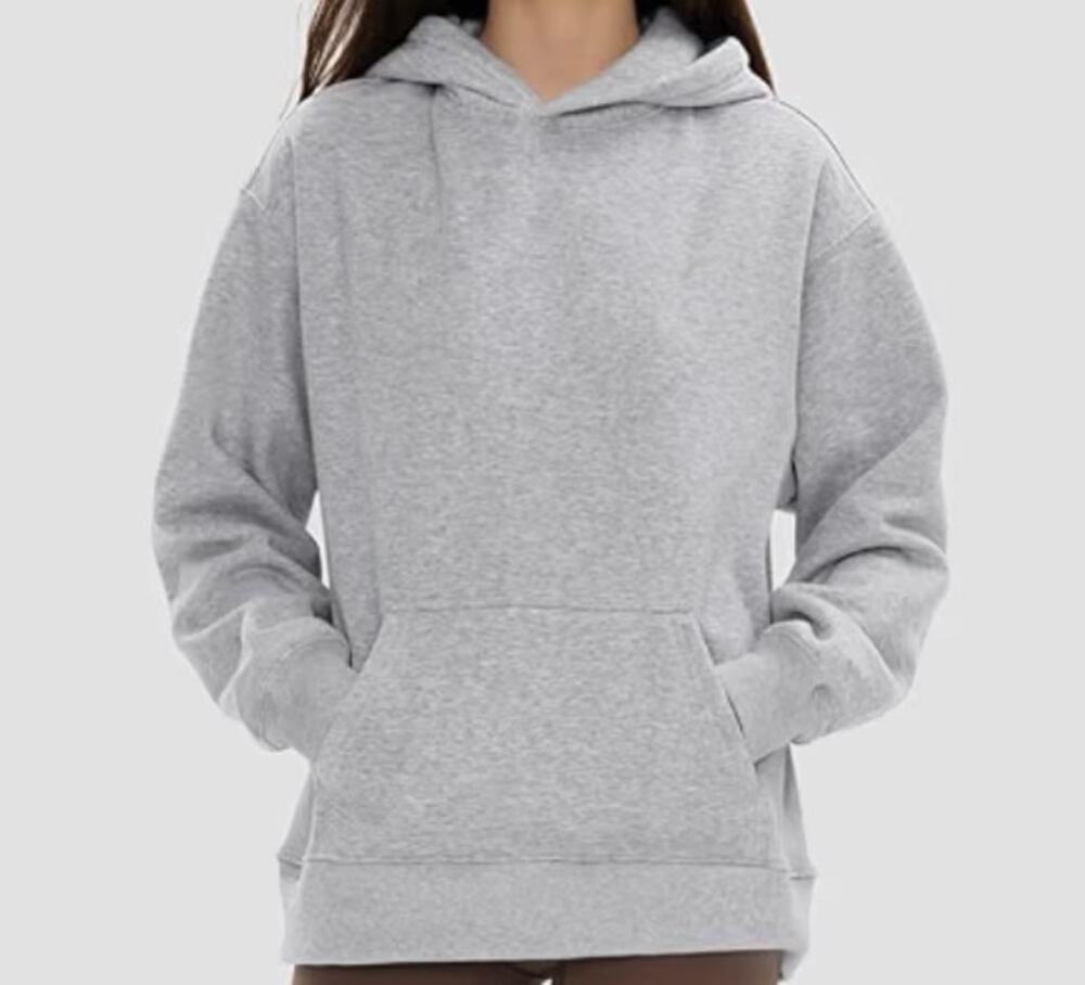 PUMIEY Womens Oversized Hoodies Cozy Fleece Sweatshirt with Pocket Size Small